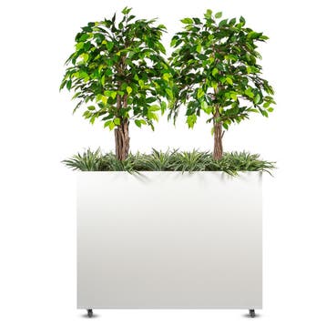 Vrijstaande of verrijdbare plantenbak Divide, 90x120x30 c..., Huis en Inrichting, Ophalen of Verzenden, Overige soorten, 100 tot 150 cm