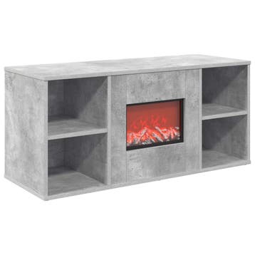 vidaXL Elektrische haard Beton 100 x 37 x 45,5 cm Bewerkt, Verzenden, Nieuw