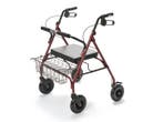 Drive Medical Rollator GoLite 200 XXL - Rood, Verzenden, Nieuw