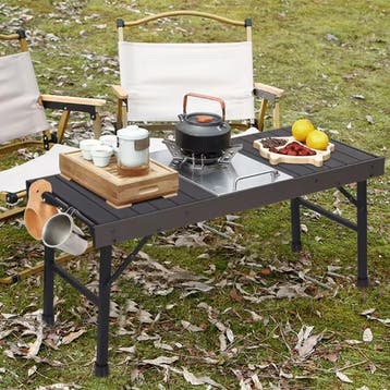 Opvouwbare Rechthoekige Campingtafel – IGT Compatibel, Tuin en Terras, Picknicktafels, Verzenden, Nieuw