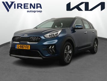 Zakelijke Lease |  Kia Niro 1.6 GDi Hybrid DynamicLine, Automaat, Gebruikt, Blauw, Dealer onderhouden