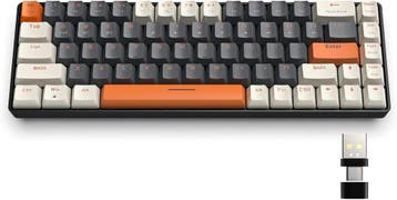 K68 Bluetooth Toetsenbord | 46% Korting | Voor PC & PS4, Gaming toetsenbord, Ophalen of Verzenden, Zo goed als nieuw, Draadloos