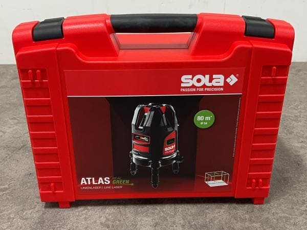 Veiling - Sola lijnlaser Atlas Real Green, Doe-het-zelf en Verbouw, Meetapparatuur