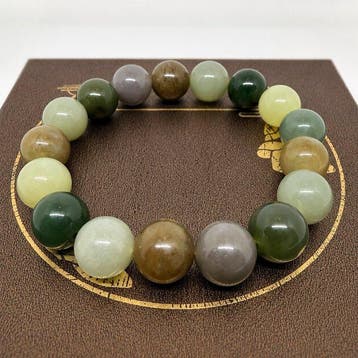 NGTC-gecertificeerde Multi-Treasure Hetian nefrietjade