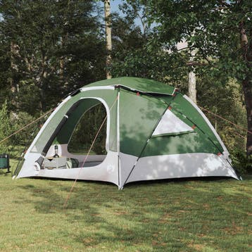 vidaXL Koepeltent met Verwijderbare Regenkap 12-persoons, Verzenden, Nieuw, Tot en met 2