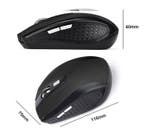 Draadloze Muis 2.4GHz Compact Ergonomisch 6 Knoppen, Computers en Software, Muizen, Verzenden, Nieuw