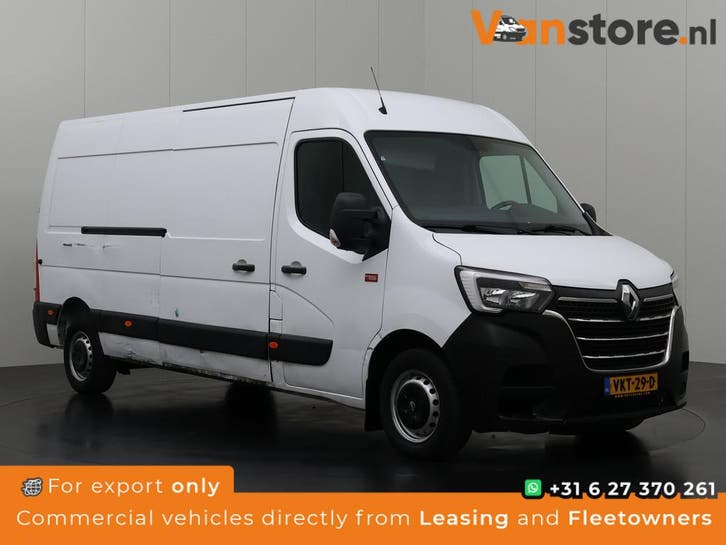 Renault Master 23DCi 2021 (Export only), Auto's, Bestelauto's, Te koop, Handgeschakeld, BTW verrekenbaar, Diesel, Wit, Renault