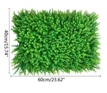 Set van 12 Kunsthaag Panelen – Buxus Groene Wandpanelen, Verzenden, Nieuw