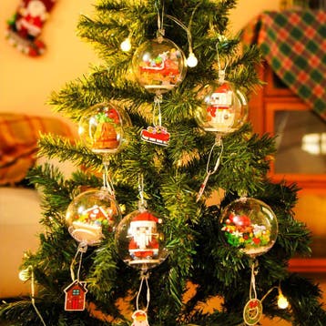 DIY kerstdecoratie – bouw je eigen kerstballen met 6 figuren, Verzenden