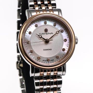 Catena - Diamond Swiss Made Watch - CAD024-4FM - Zonder, Nieuw