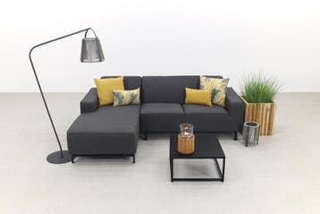 Boavista/Toronto loungeset - Sooty - 3-delig - Rechts, Verzenden, Nieuw, Overige materialen, Loungeset
