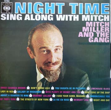 Mitch Miller And The Gang - Night Time Sing Along With Mitch, Ophalen of Verzenden, Gebruikt
