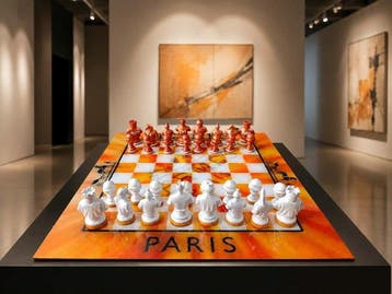 Dominique Kleiner - HERMÈS – Échiquier d’art N°1/30 Signé