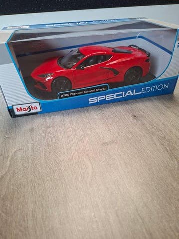 Maisto 1:18 - Modelauto - 2020 Chevrolet Corvette Stingray, Nieuw