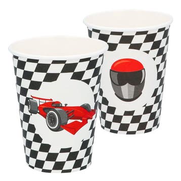 Race Bekers Met Racewagen (8st), Ophalen of Verzenden, Nieuw