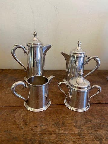 Theeservies (4) - Zilver