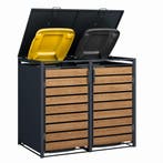 Afvalcontainer Omkasting 132cm | Modern Design | OP=OP, Ophalen of Verzenden, Nieuw, Hout, Containerberging