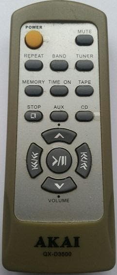 Afstandsbediening Akai QX-D3500, Ophalen of Verzenden, Nieuw, Origineel