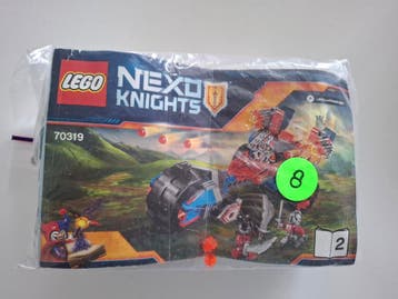 LEGO NEXO KNIGHTS Macy#039s Donderknots 70319, Zo goed als nieuw, Complete set, Lego