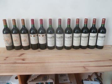 1994 x2 Clos Fourtet, 1994 x3 Ch. Cos Labory, 1989 x4 & 1991, Nieuw