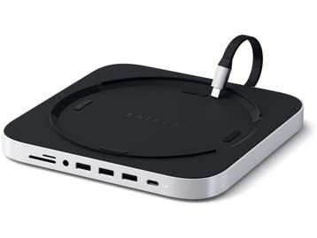 Satechi Aluminum Mac Mini - Standaard & Hub - USB-C 3x USB-A, Verzenden, Zo goed als nieuw