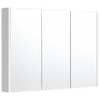 LIVSK Badkamer Hangkast met Spiegel - Hoogwaardig MDF - 3 De, Huis en Inrichting, Kasten | Buffetkasten, Verzenden, Nieuw