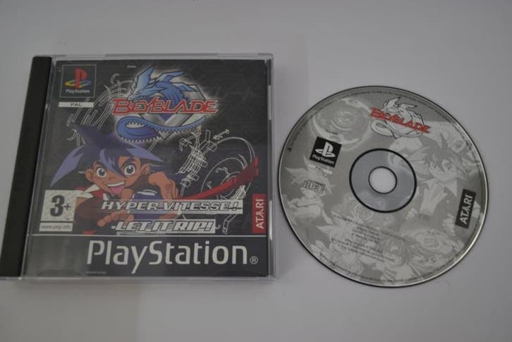 Beyblade - Hyper Vitesse! (PS1 PAL), Spelcomputers en Games, Games | Sony PlayStation 1, 1 speler, Zo goed als nieuw, Verzenden