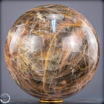 Prachtige natuurlijke sprankelende maansteen Sphere- 6153.22