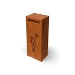 Geroba Libus vrijstaande brievenbus met Allium motief -, Verzenden, Nieuw