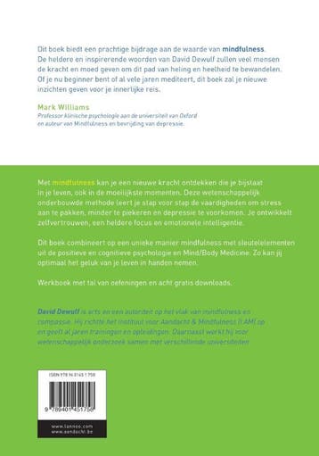 Mindfulness werkboek 9789401451758 David Dewulf, Boeken, Verzenden, Zo goed als nieuw, David Dewulf