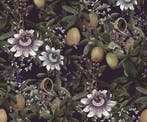 Passiebloem fotobehang Mezzanotte, Ook op maat leverbaar!, Verzenden, Bloemen, Passiebloemen, romantisch, trendy