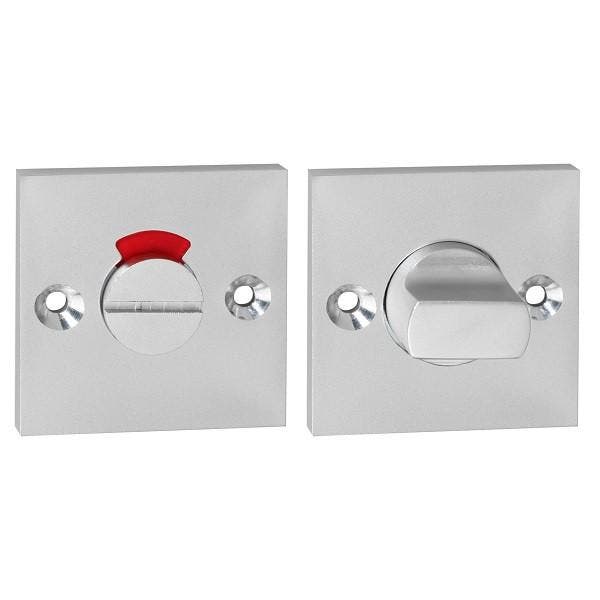 Deurbeslag | Wc-sluiting | Impresso (Aluminium), Doe-het-zelf en Verbouw, Hang- en Sluitwerk, Nieuw, Verzenden