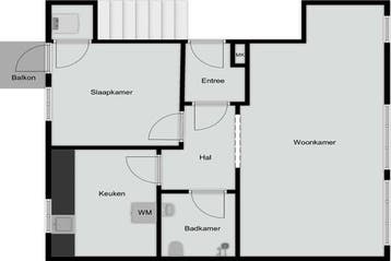 Appartement Markt in Geleen, Geleen, Via bemiddelaar, Limburg, Appartement