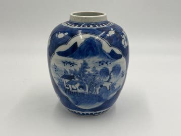 Pot - Porselein - guangxu periode-19eeuw