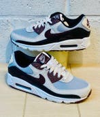 Nike - AM90 Grey Phantom Burgundy P40 - Sneakers - Maat: EU, Nieuw