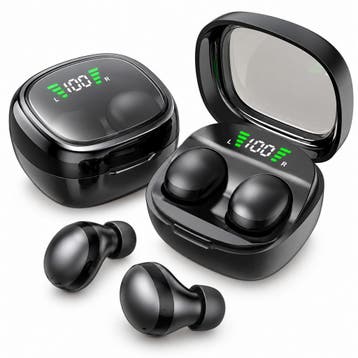 Draadloze Mini In-Ear Oordopjes met oplaadcase & batterijdis, Verzenden, Nieuw