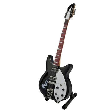 Miniatuur replica Rickenbacker 360 gitaar Peter Buck R.E.M., Ophalen of Verzenden, Nieuw, Pop, Beeldje of Miniatuur