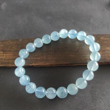aquamarijn Bolletjesarmband- 20 g - (1)