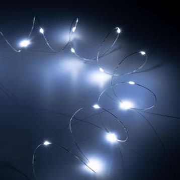 Kerst LED verlichting - Ultra dun - Koud wit - 2 meter - Op, Ophalen of Verzenden, Nieuw
