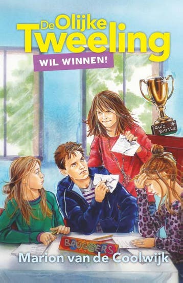 De olijke tweeling wil winnen! / De olijke tweeling, Verzenden, Zo goed als nieuw, Marion van de Coolwijk