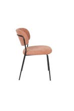 Brandvertragende eetkamerstoel Mascot Zwart/Roze House of, Verzenden, Nieuw