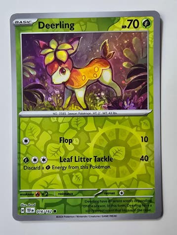 DEERLING (TEMPORAL FORCES 016/162) (REVERSE HOLO) (TRADING, Verzenden, Gebruikt