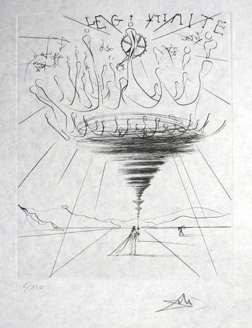 Salvador Dali (1904-1989) - Légitimité (Japan Paper)