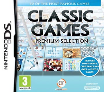 Classic Games - The Premium Selection [Nintendo DS], Spelcomputers en Games, Games | Nintendo DS, Ophalen of Verzenden, Zo goed als nieuw