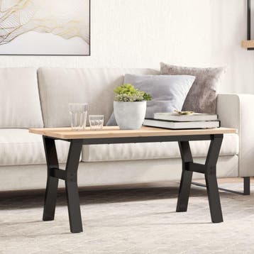 vidaXL Salontafelpoten Y-frame 80x40x43 cm staal, Verzenden, Nieuw
