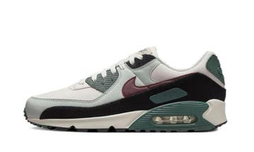 Nike Air Max 90 Burgundy Crush Vintage Green, Nieuw