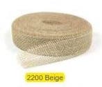 Jute band Beige 5 cm rol 40 meter, Ophalen of Verzenden, Nieuw