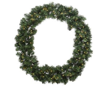 Kerstkrans Imperial 50cm met verlic van €19,99 voor €15,99, Ophalen of Verzenden, Nieuw