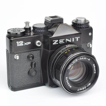 KMZ Krasnogorsk, Zenit 12XP + Helios-44M-4 2,0/58mm | Single, Nieuw