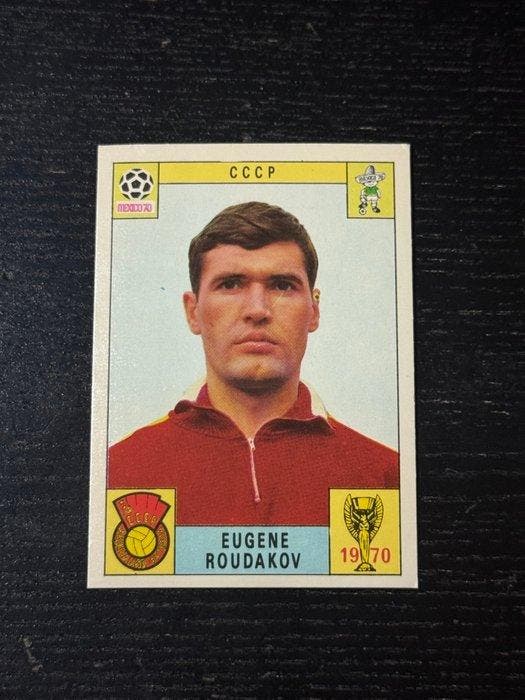 1970 Panini Mexico 70 World Cup Eugene Roudakov Bisvalida, Verzamelen, Stickers